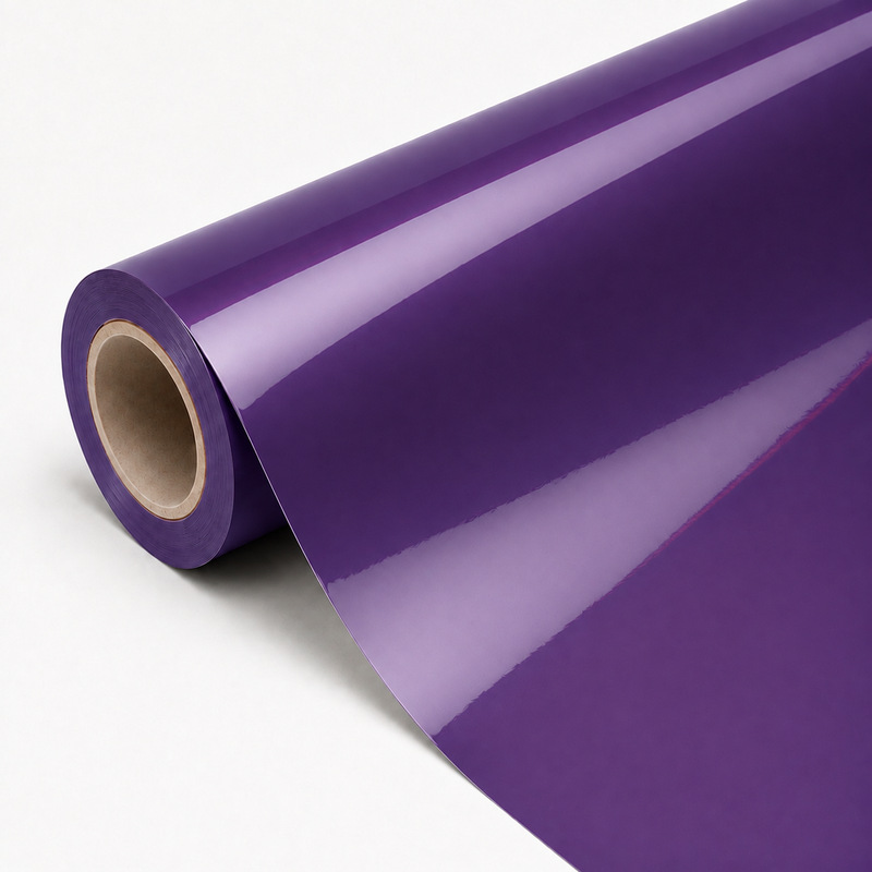 TPU Chameleon-Gold Red Purple Vinyl Wrap view 3
