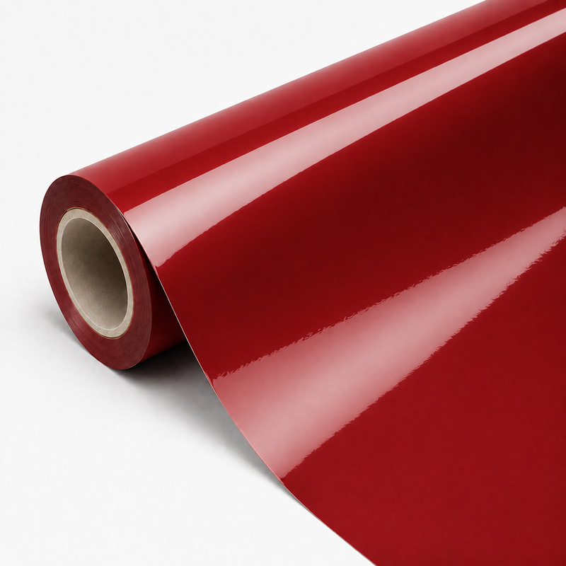 TPU Chameleon-Gold White Red Vinyl Wrap view 3
