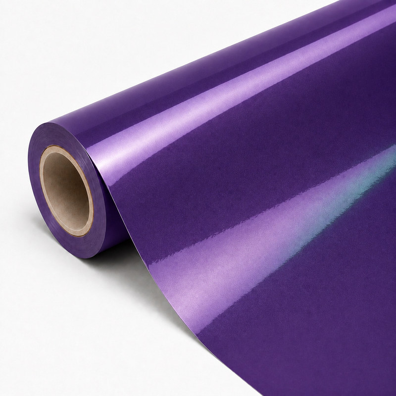 TPU Aurora Diamond Purple-Green Vinyl Wrap view 3