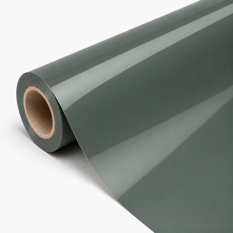TPU Dreamy Grey Charm Green Vinyl Wrap view 3