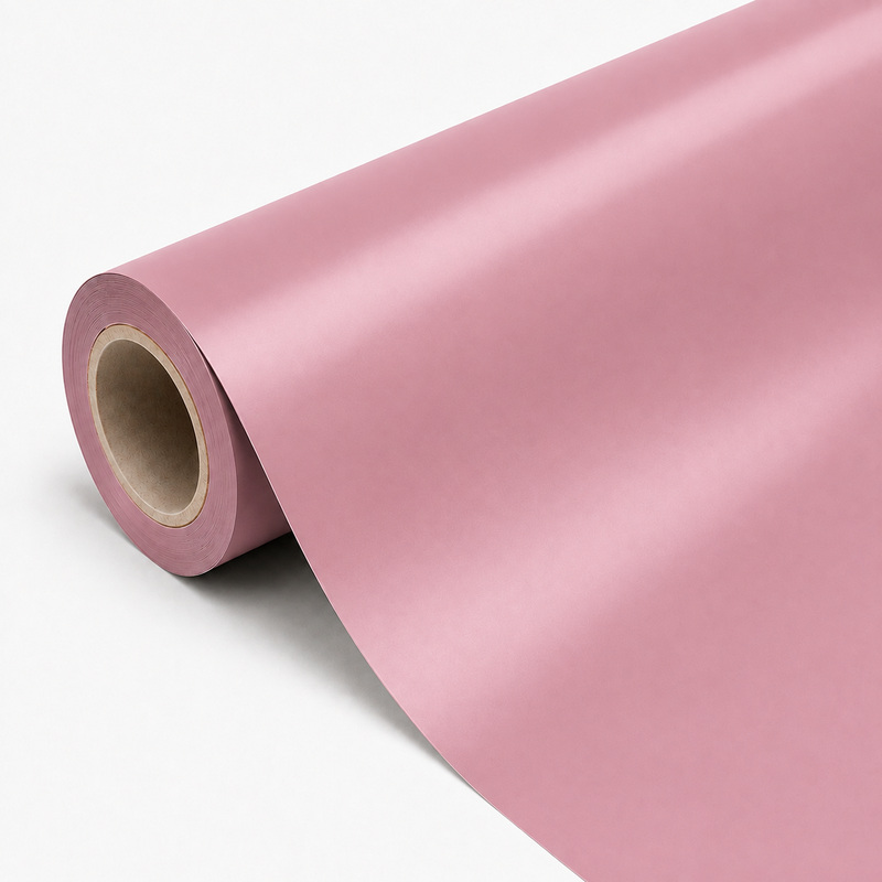 TPU Satin Lolita Pink Vinyl Wrap view 3
