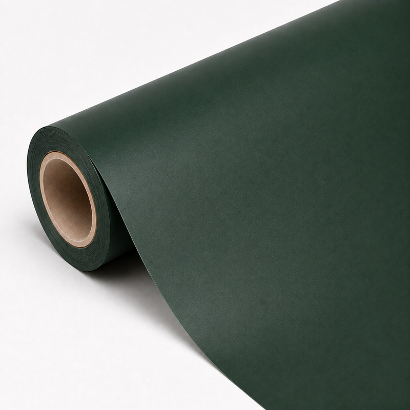 TPU Ultra-Matte Metallic Jet Green Vinyl Wrap view 3