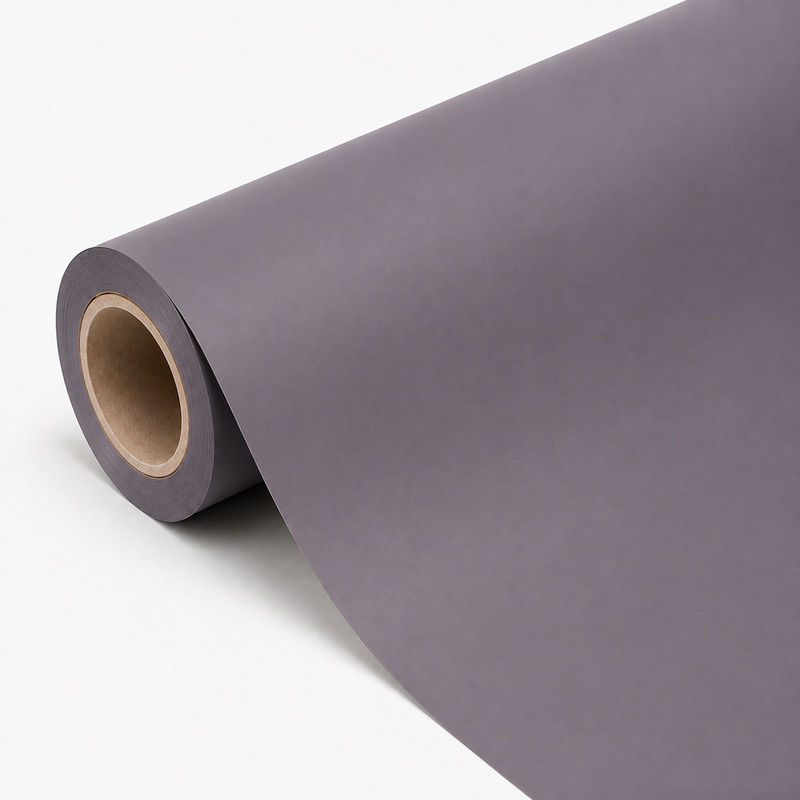 TPU Ultra-Matte Misty Grey-Purple Vinyl Wrap view 3
