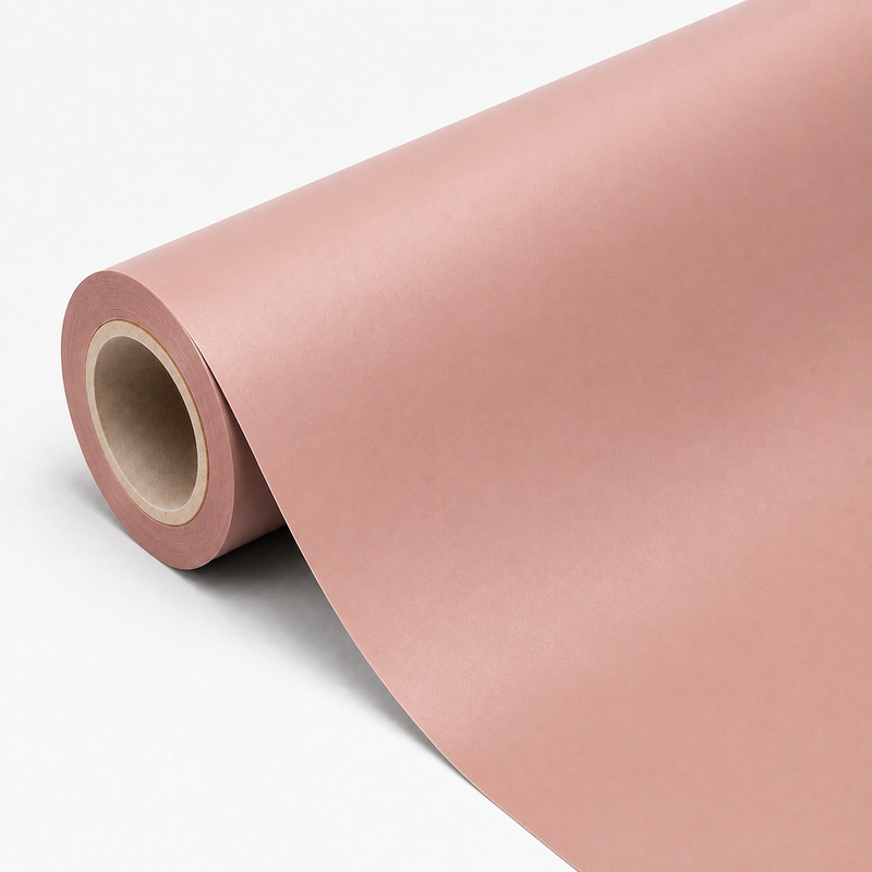 TPU Matte Liquid Metal Shell Pink Vinyl Wrap view 3