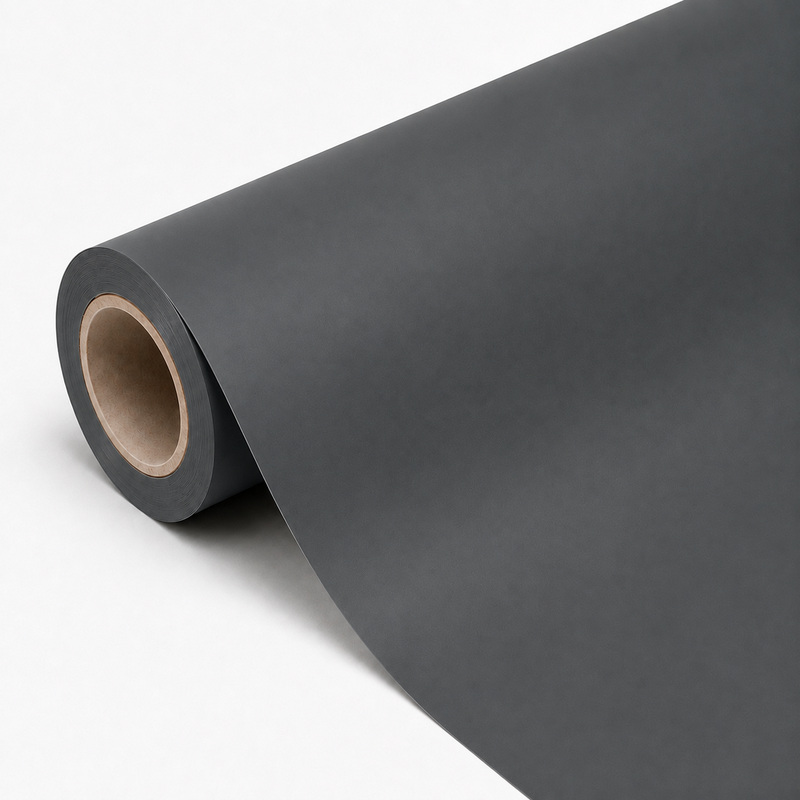 TPU Ultra-Matte Gunmetal Grey Vinyl Wrap view 3