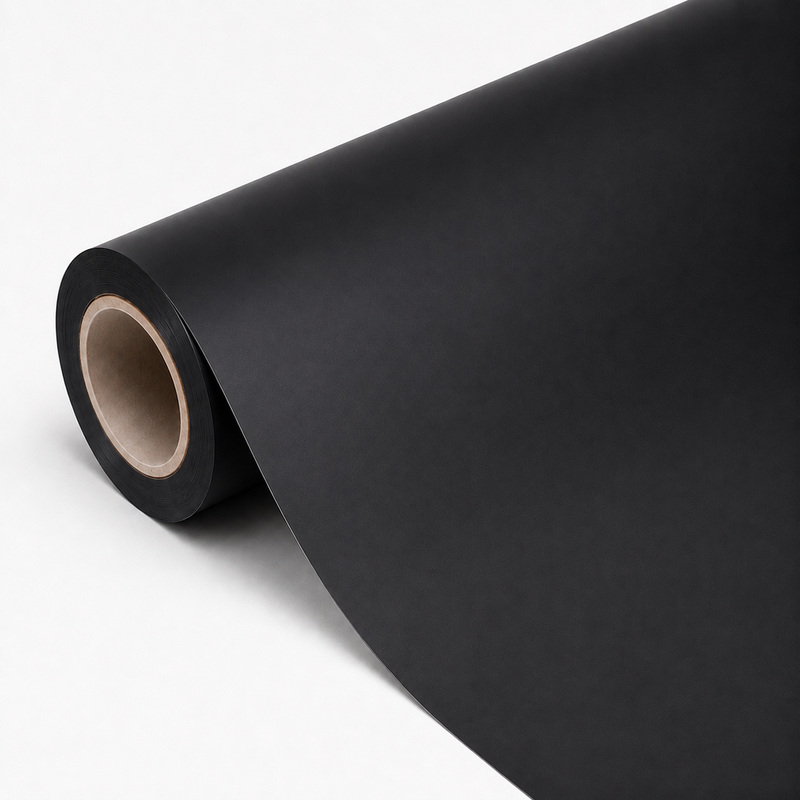 TPU Matte Interstellar Black Vinyl Wrap view 3