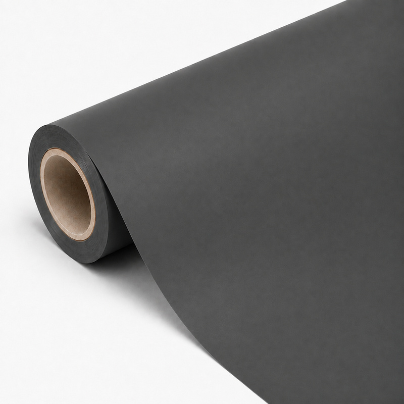 TPU Ultra Matte Lead Graphite Grey Vinyl Wrap view 3