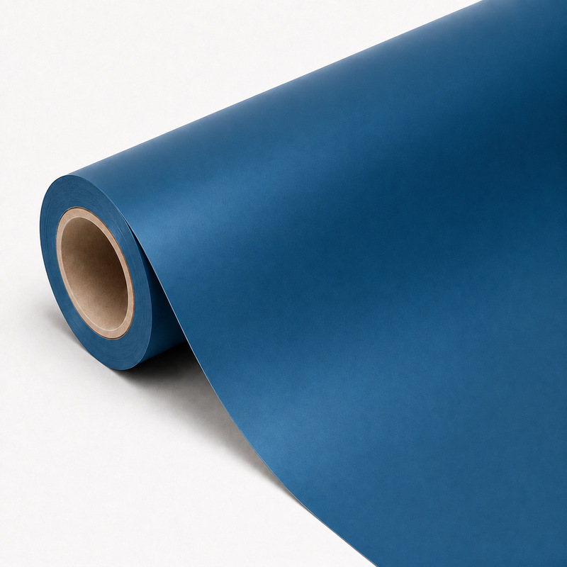 TPU Ultra Matte Liquid Metal Azure Vinyl Wrap view 3