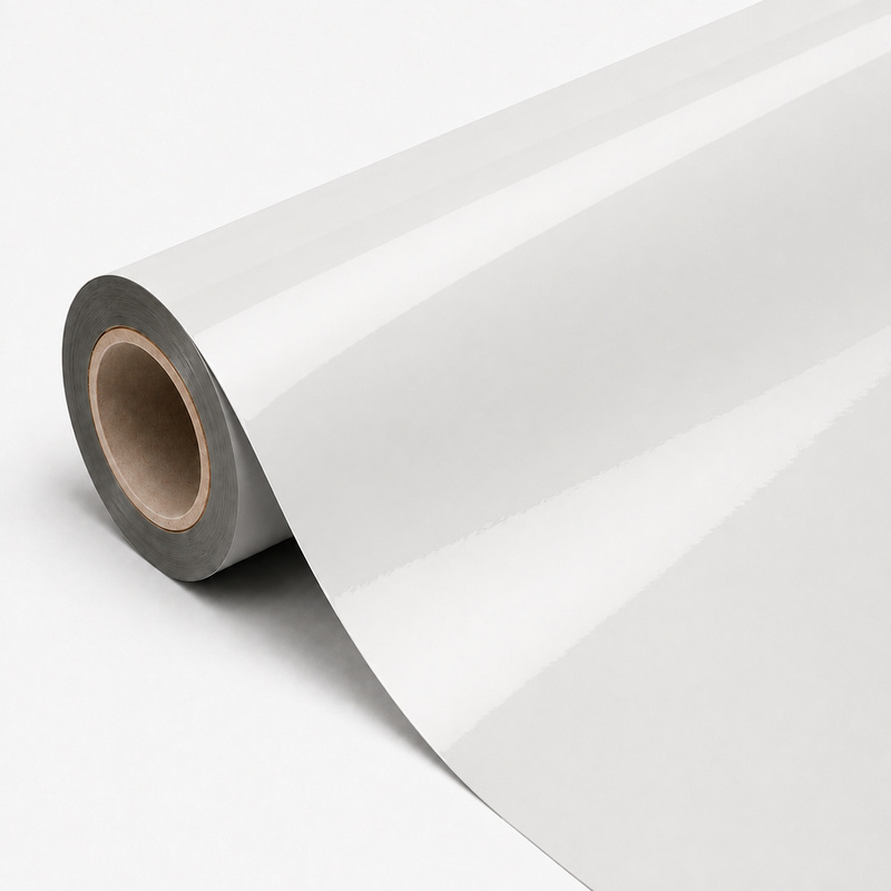 TPU Piano White Vinyl Wrap view 3