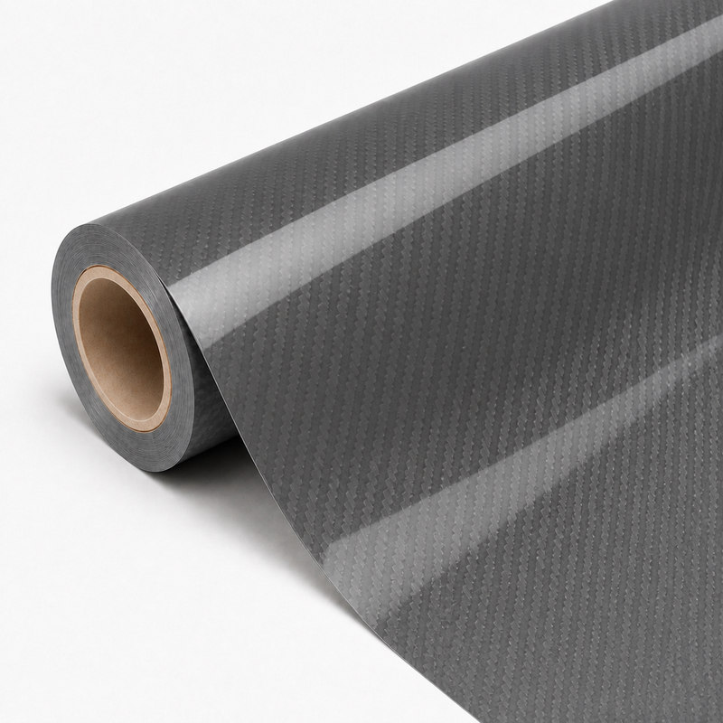 TPU Carbon Fiber Vinyl Wrap view 3
