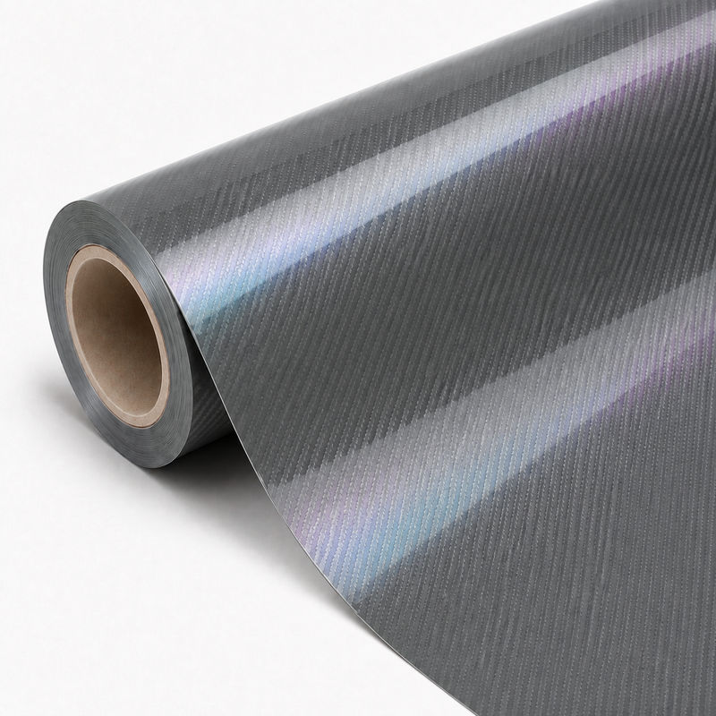 TPU Laser carbon fiber Vinyl Wrap view 3