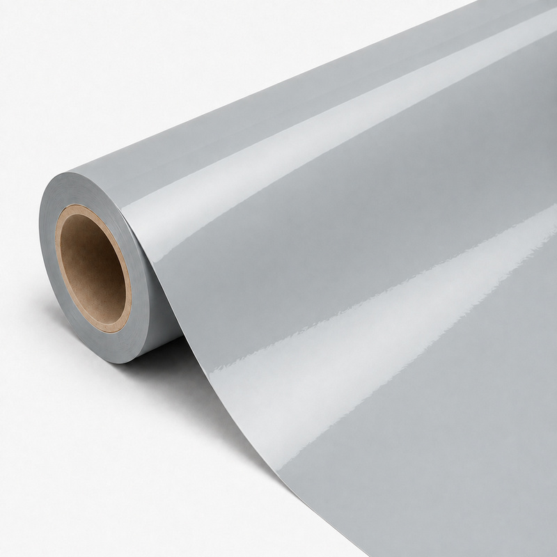 TPU Electroplated silver Vinyl Wrap view 3