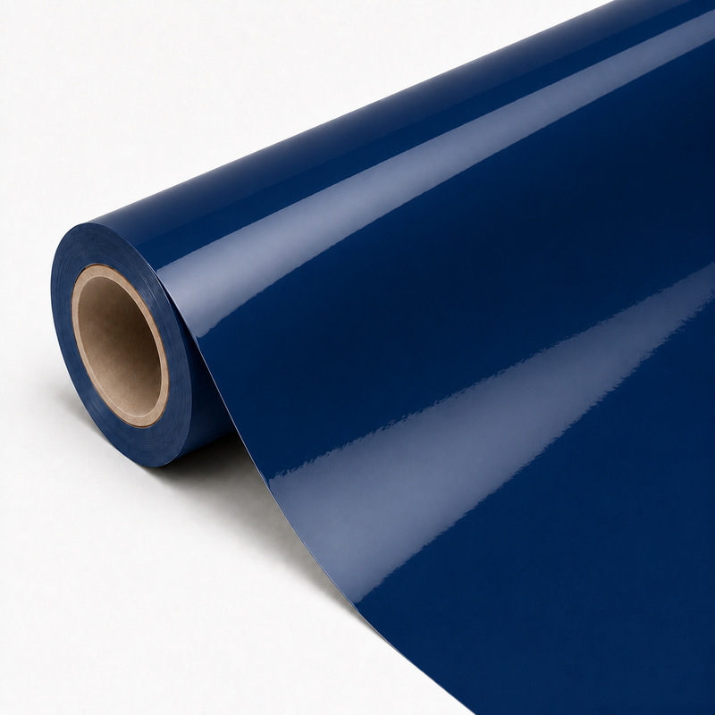 TPU Electroplated gemstone deep blue Vinyl Wrap view 3