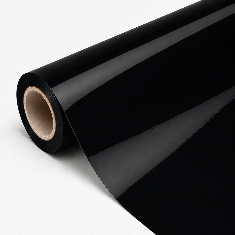 TPU Piano Black Vinyl Wrap view 3