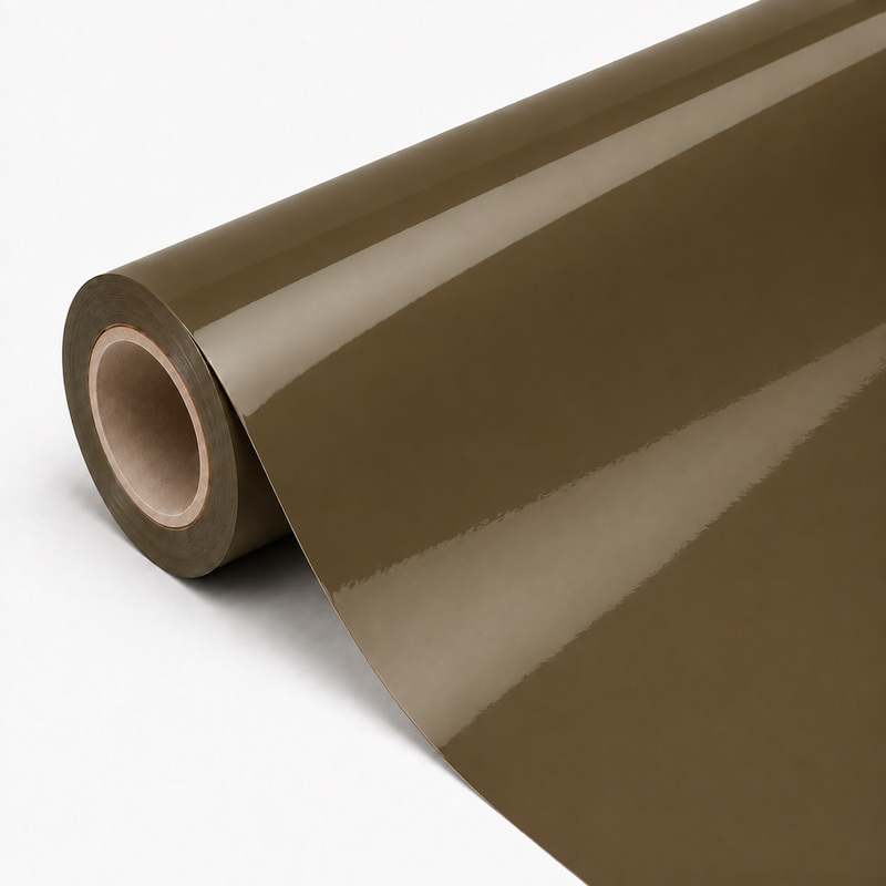 TPU Khaki Green Vinyl Wrap view 3