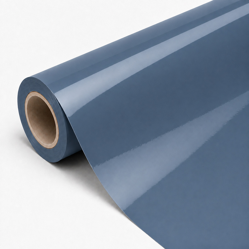 TPU Porcelain Blue Vinyl Wrap view 3