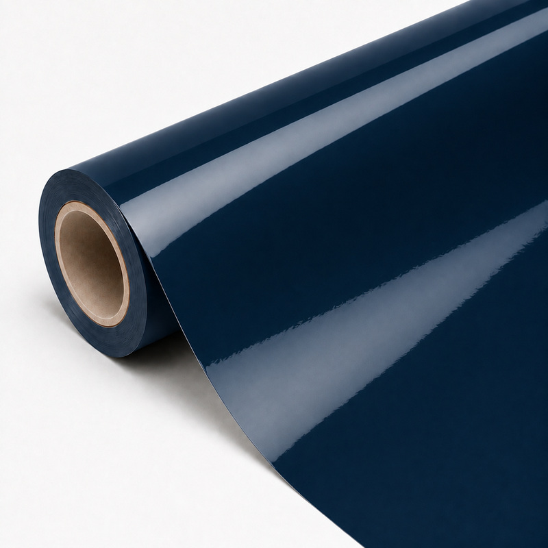TPU Shadow Blue Vinyl Wrap view 3