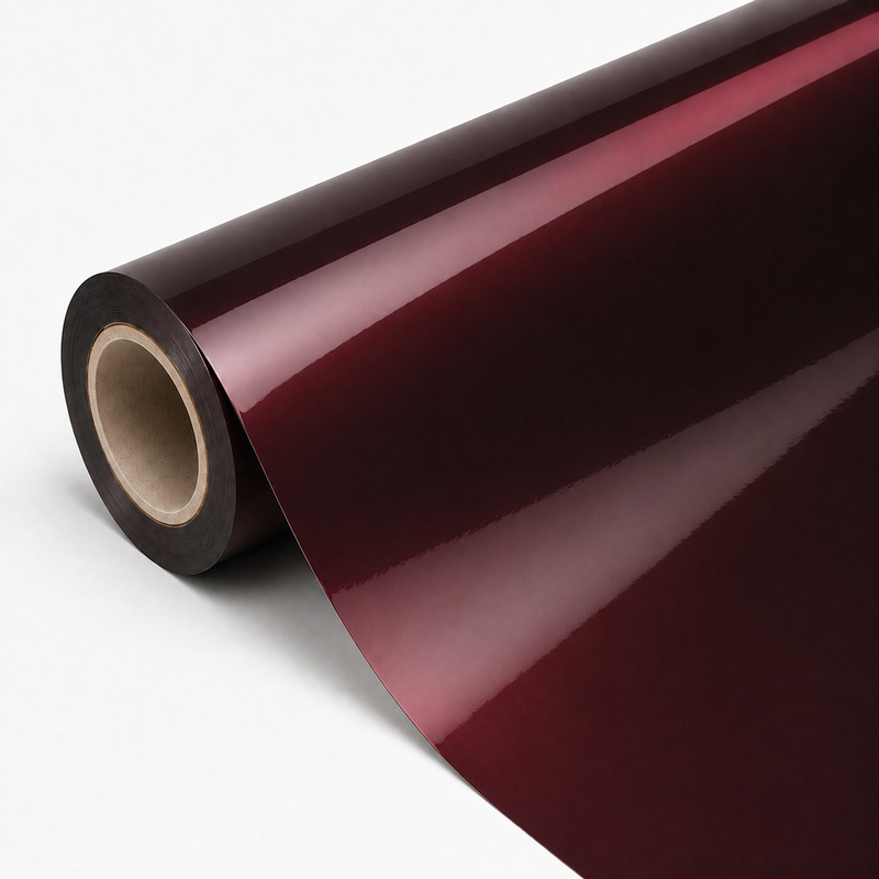 TPU Streamer Black Charm Red Vinyl Wrap view 3