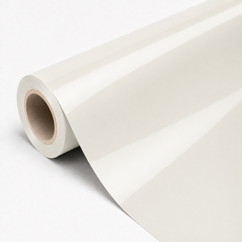 TPU Pearlized White Vinyl Wrap view 3