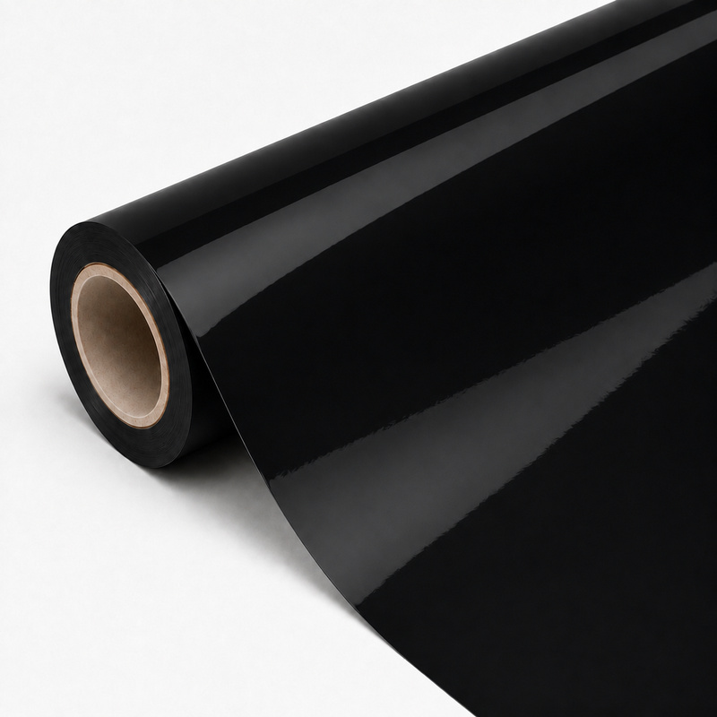 TPU Ceramic Black Vinyl Wrap view 3