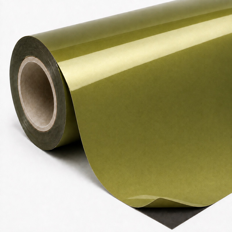 TPU Metal STO track gold-green - Lamborghini Vinyl Wrap view 6