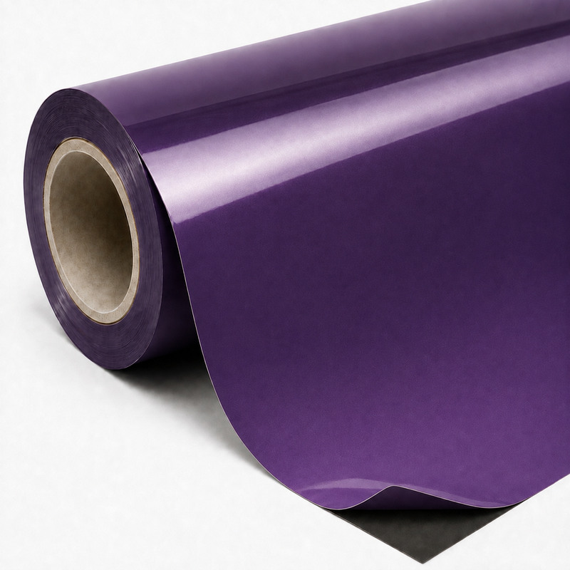 TPU Diamond White Shift Purple Vinyl Wrap view 6