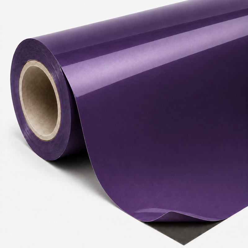 TPU Transparent Diamond Purple Vinyl Wrap view 6