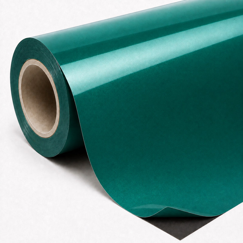 TPU Transparent Diamond Pine Green Vinyl Wrap view 6