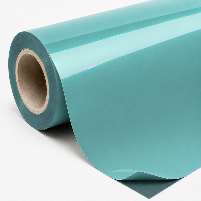 TPU Laser Tiffany Blue Vinyl Wrap view 6