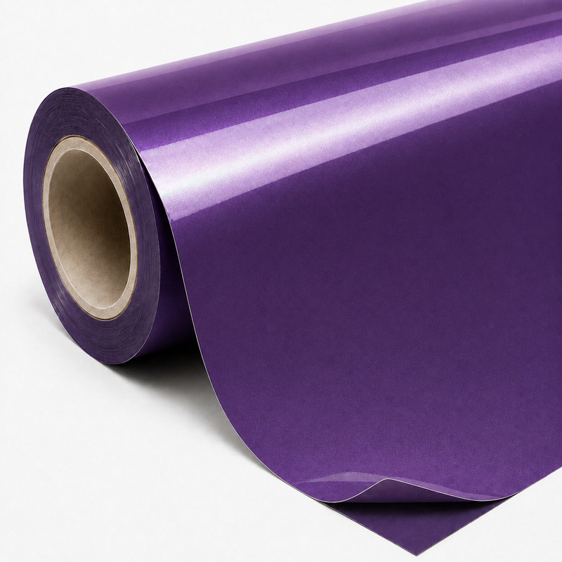 TPU Aurora Diamond Purple-Green Vinyl Wrap view 6