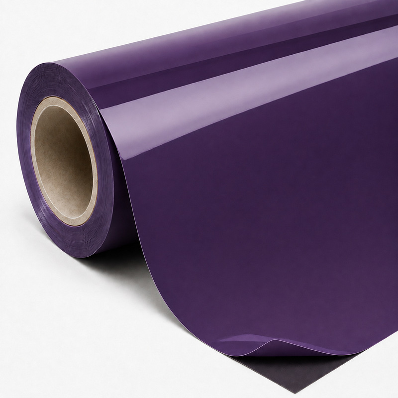 TPU Silver Illusion Purple Vinyl Wrap view 6