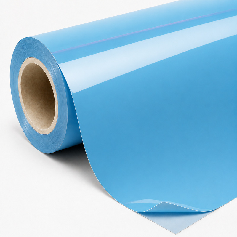 TPU Dreamy Prismatic Sky`Blue Vinyl Wrap view 6