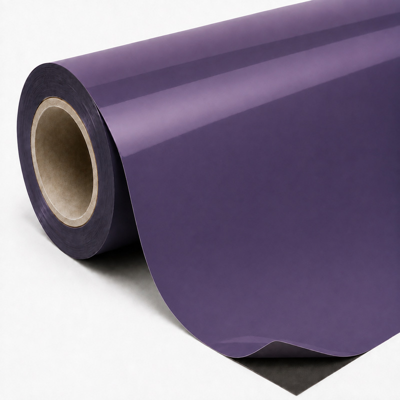 TPU Ultra Black Illusion Purple Vinyl Wrap view 6