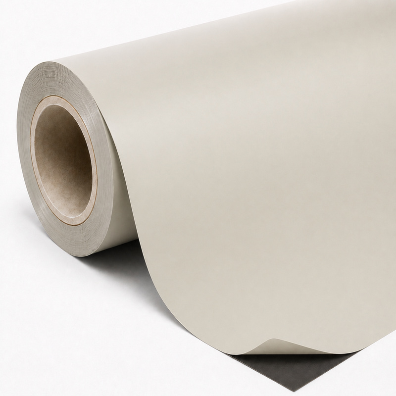 TPU Ultra-Matte Liquid Metal Crescent White Vinyl Wrap view 6
