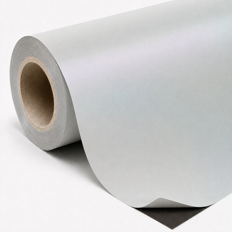 TPU Ultra-Matte Lridescent Dawn White Vinyl Wrap view 6