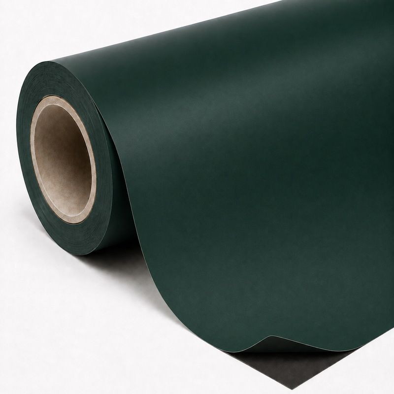 TPU Ultra-Matte Metallic Jet Green Vinyl Wrap view 6
