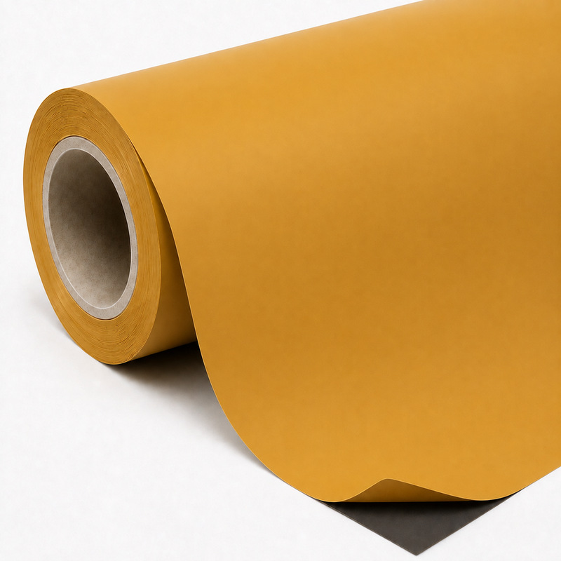 TPU Matte Maple Leaf Yellow Vinyl Wrap view 6