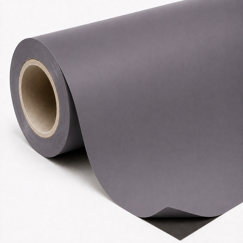 TPU Ultra-Matte Misty Grey-Purple Vinyl Wrap view 6