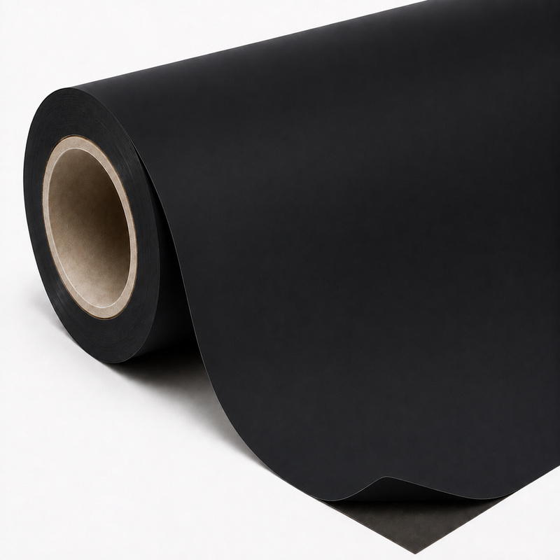 TPU Matte Interstellar Black Vinyl Wrap view 6