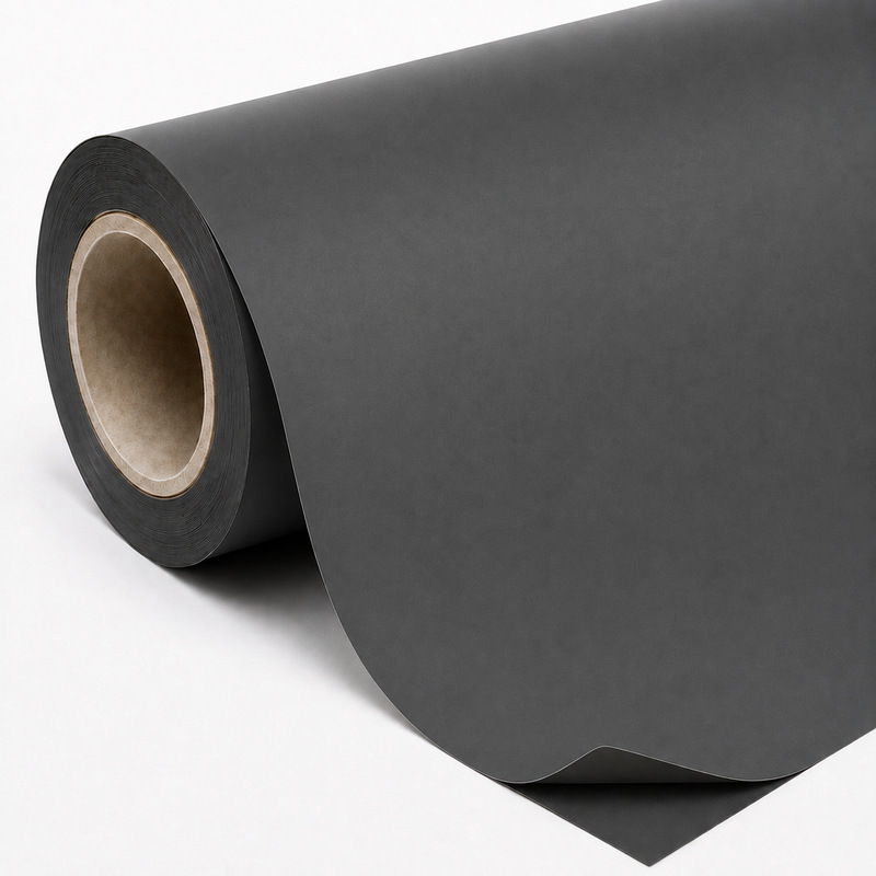 TPU Ultra Matte Lead Graphite Grey Vinyl Wrap view 6