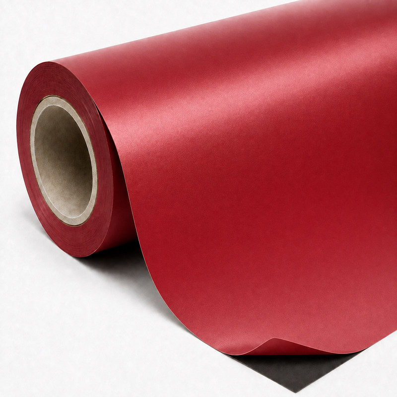 TPU Satin white turns into diamond red Vinyl Wrap view 6