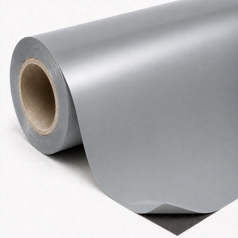 TPUSatin liquid silver Vinyl Wrap view 6