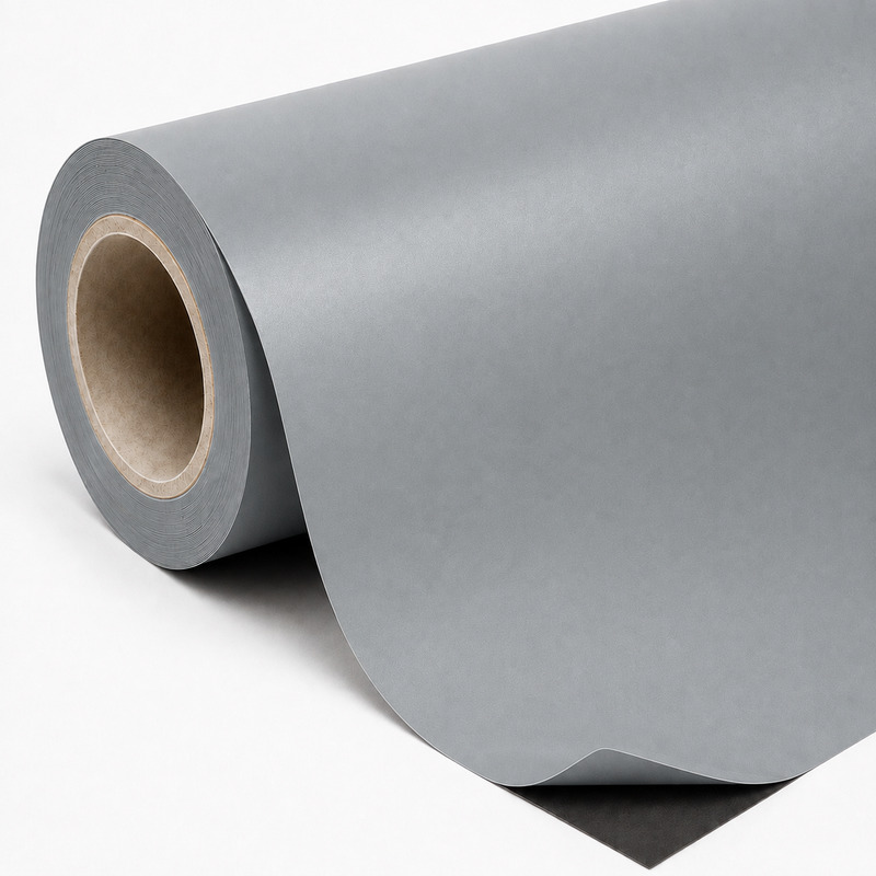 TPU Titanium silver matte metal Vinyl Wrap view 6