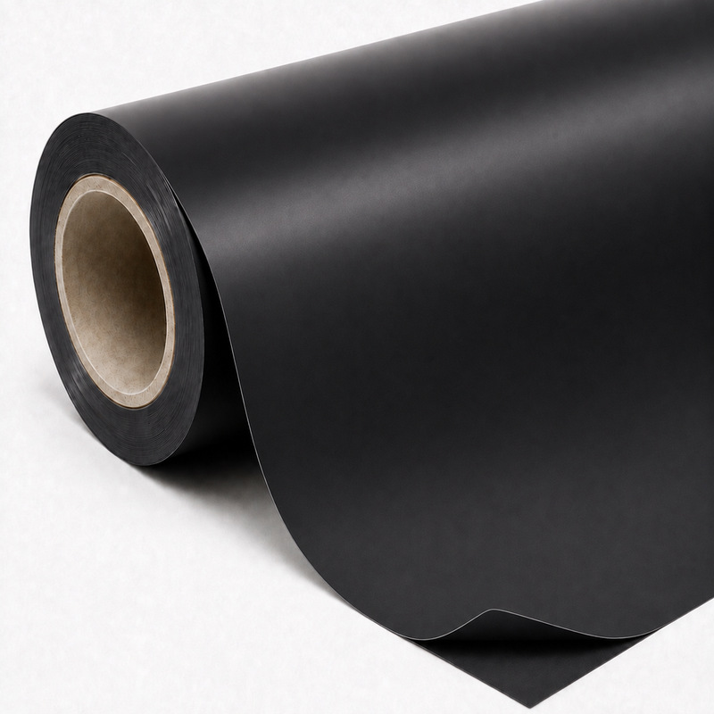 TPU Satin Black Vinyl Wrap view 6