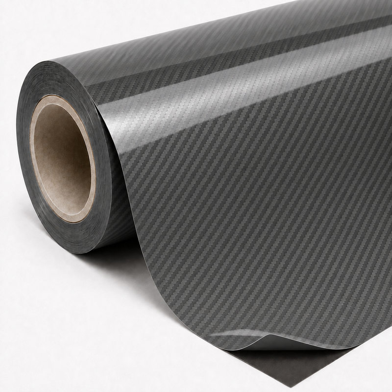 TPU Carbon Fiber Vinyl Wrap view 6
