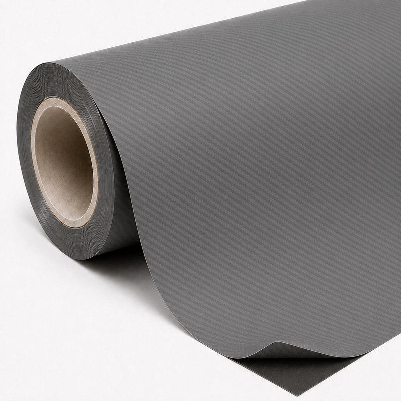 TPU Matte carbon fiber Vinyl Wrap view 6