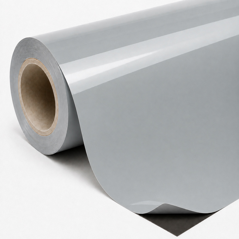 TPU Electroplated silver Vinyl Wrap view 6