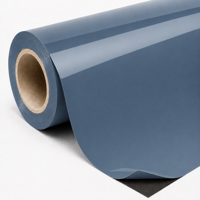 TPU Porcelain Blue Vinyl Wrap view 6