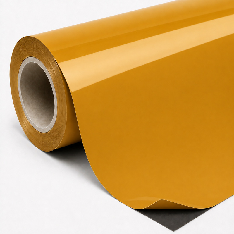 TPU Crystal Modena Yellow Vinyl Wrap view 6