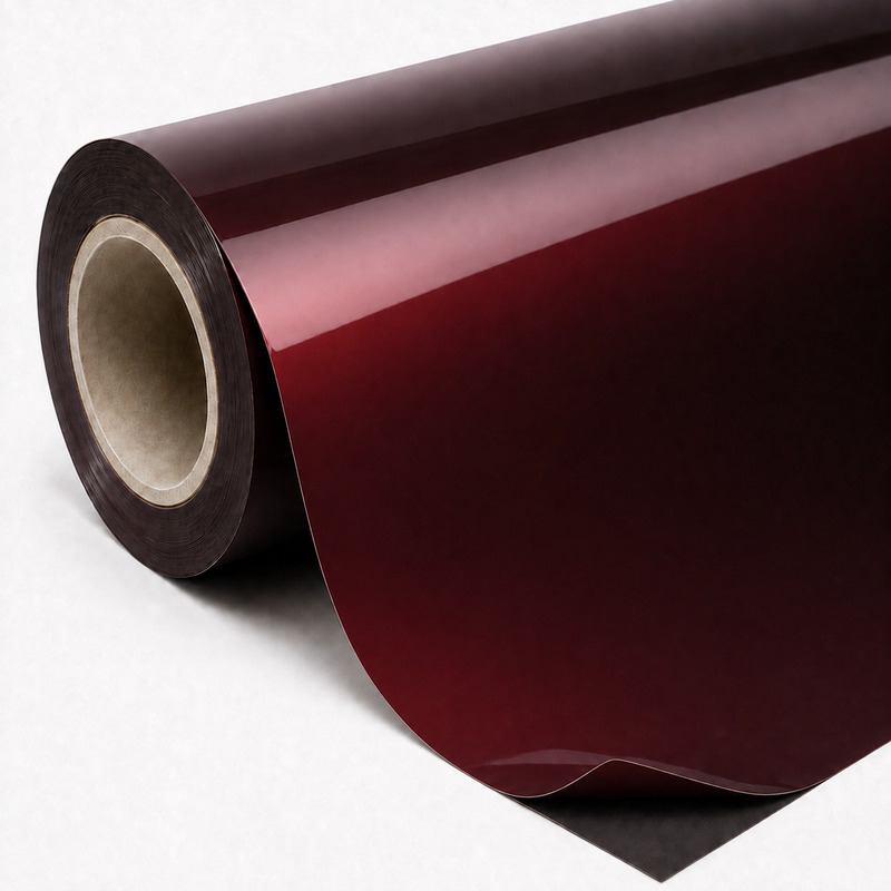 TPU Streamer Black Charm Red Vinyl Wrap view 6